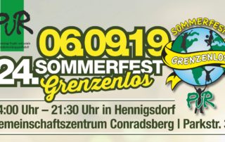 Sommerfest Grenzenlos PuR