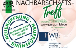 Eröffnung Nachbarschaftstreff Albert-Schweitzer-Quartier