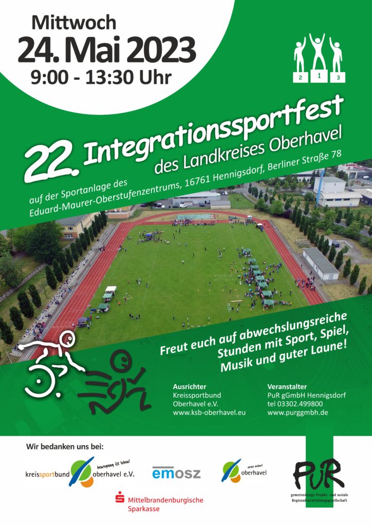 Plakat 22. Integrationssportfest