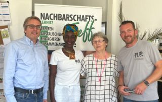 Björn Lüttmann im Nachbarschaftstreff Lehnitz