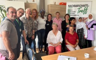 Ursula Nonnenmacher im PuR-Nachbarschaftstreff in Lehnitz